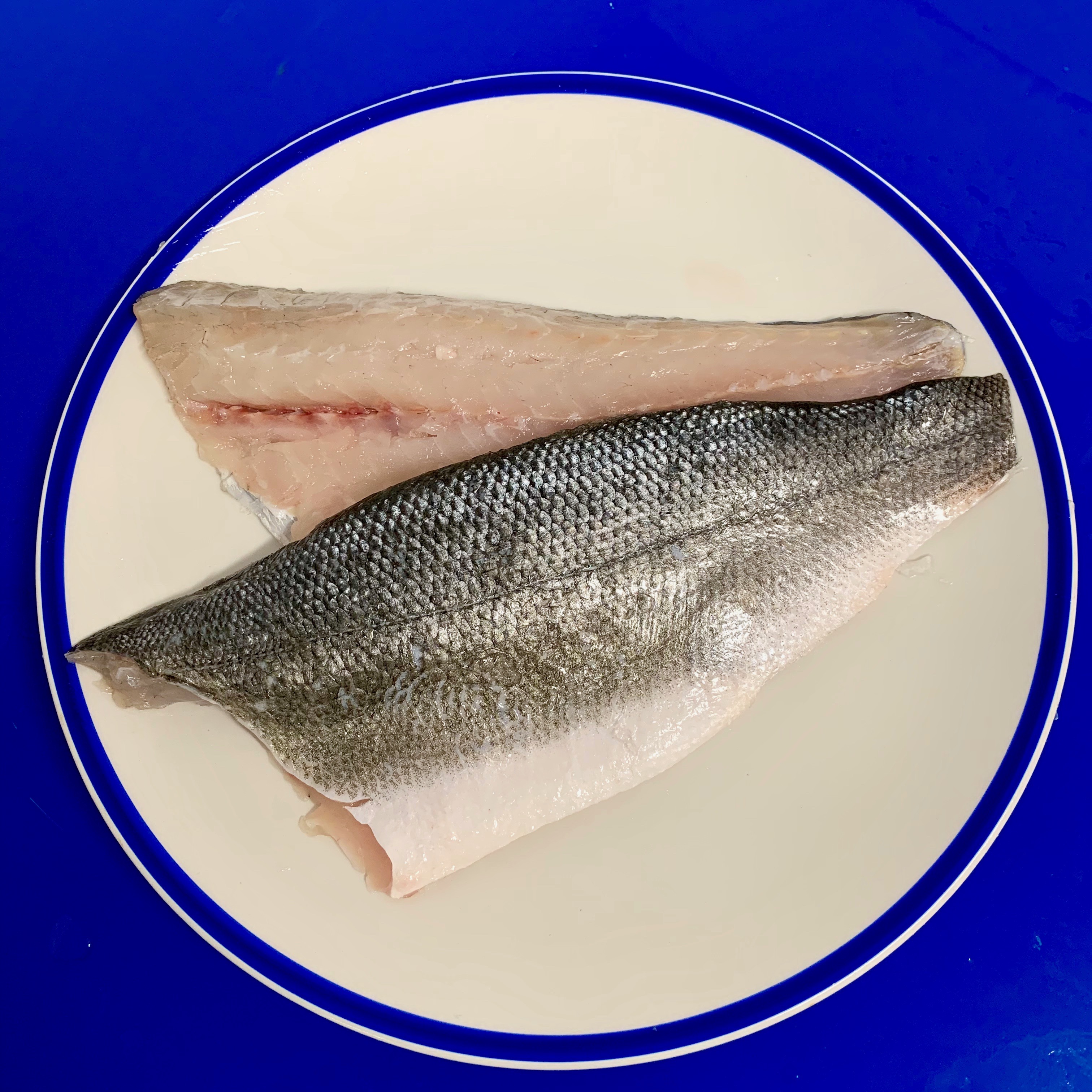 Large Sea bass fillets (x2 ) farmed | Buy Online - Free Nationwide Delivery