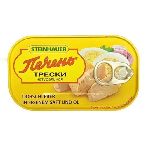 Cod Liver Natural – STEINHAUER