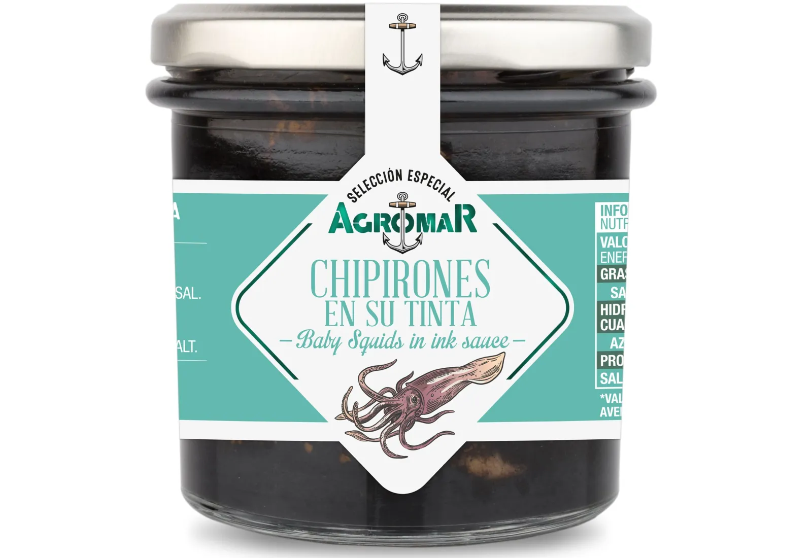 Chipirones – Baby Squid in Ink Sauce