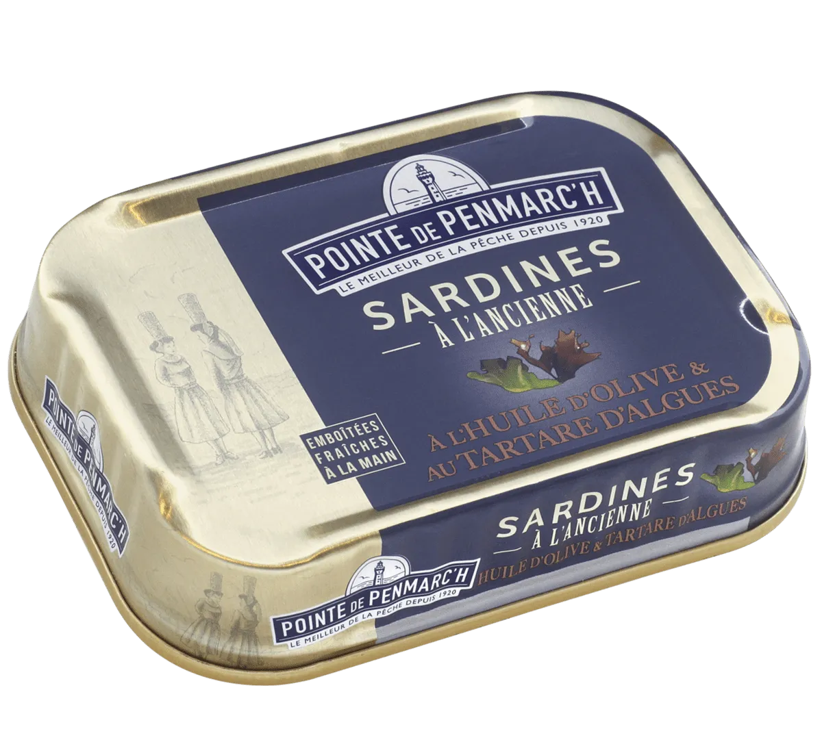 Sardines with Seaweed tartare