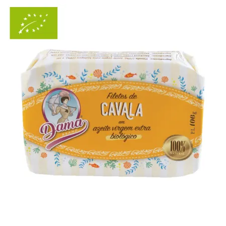 Mackerel Fillets & Extra Virgin Olive Oil – DAMA organic
