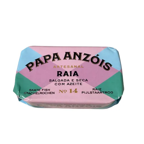 Papa Anzois (N14) Salted & dried Ray wing fillet in Olive oil