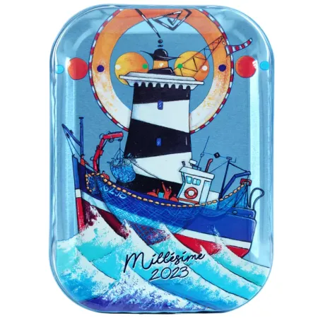 2023 Millesime Sardines, Olive Oil 2023 Ramine Black & White Lighthouse