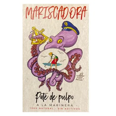 Octopus Pate Marinera Sauce