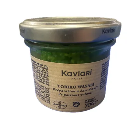Green (Wasabi) TOBIKO Flying fish Eggs