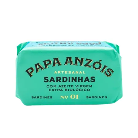Papa Anzois (N01) Sardines in Organic EVOO olive oil