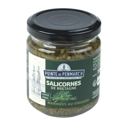 Pickled Samphire in vinegar. PENMARCH