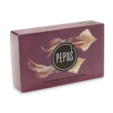 Stuffed Baby Squid In Ink – PEPUS