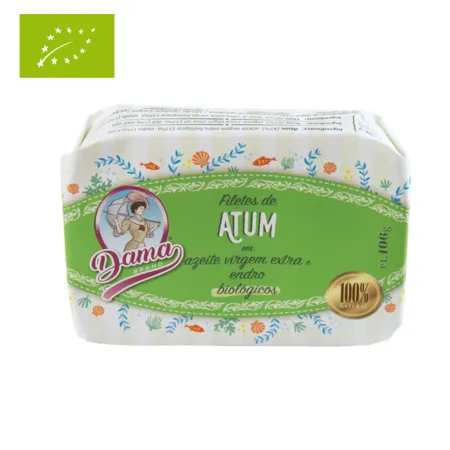 Chunky Tuna with Dill in Extra Virgin Olive Oil – DAMA organic