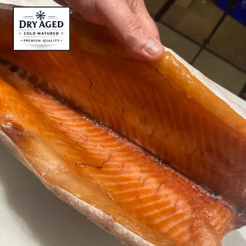 Dry aged Clare Island Salmon Belly