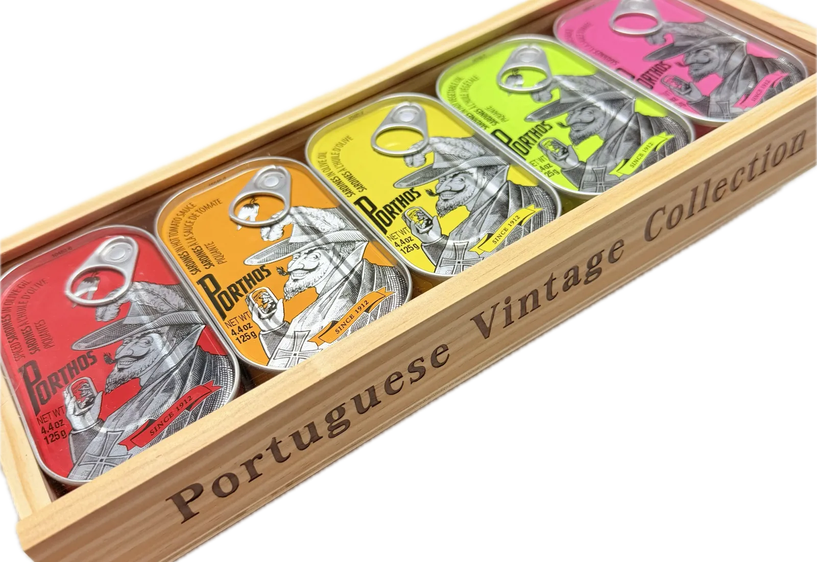 Gift box – Porthos vintage collection x 5
