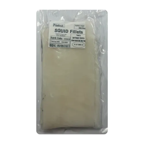 Frozen Irish Squid Fillets