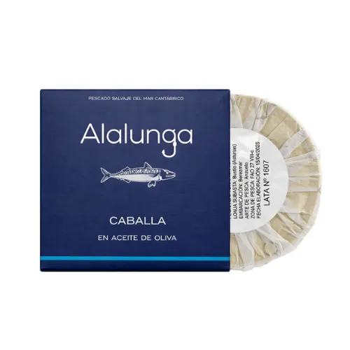 Mackerel fillets in Arbequina Olive oil
