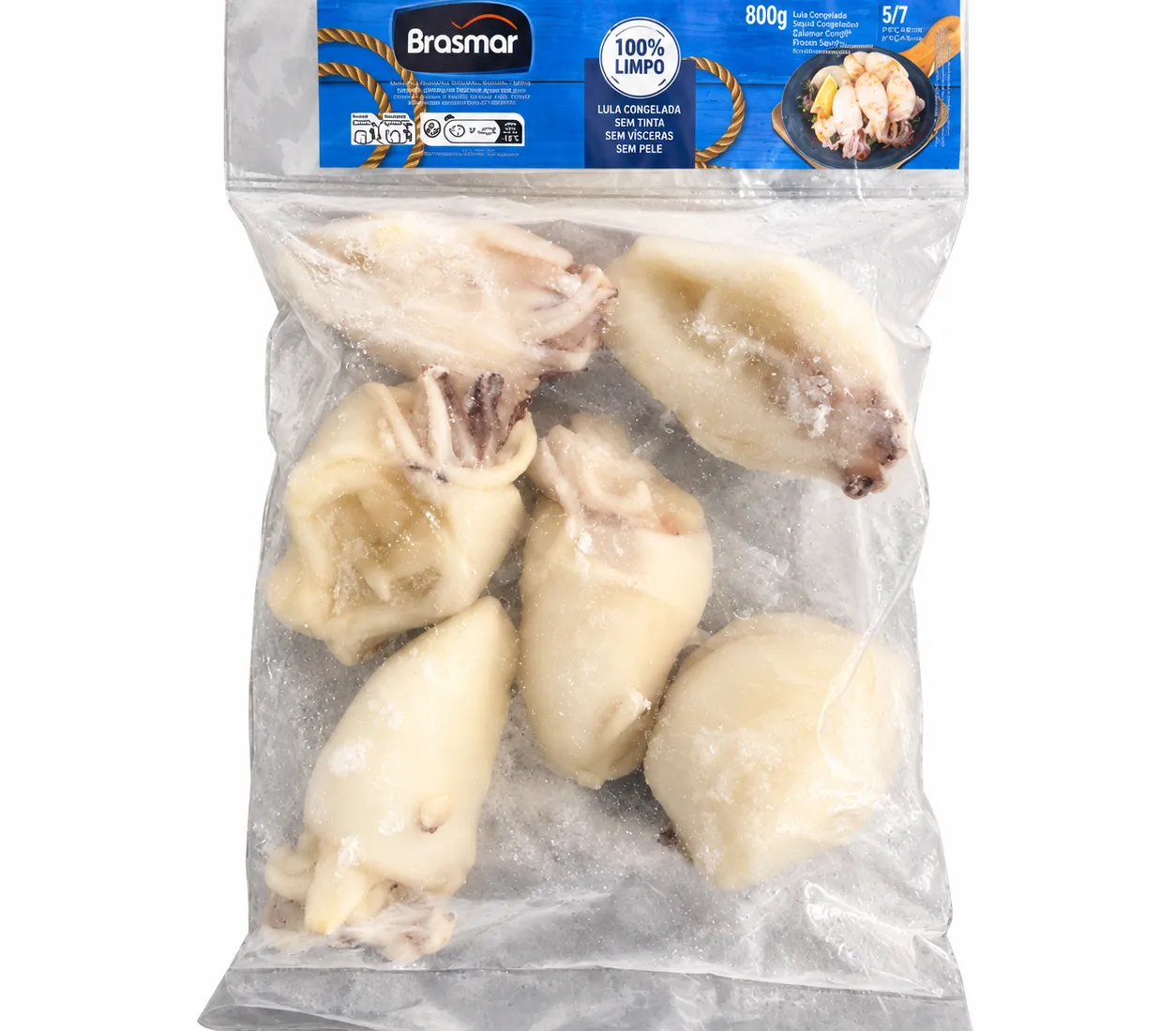 Clean Cuttlefish ( 5/7 pieces)